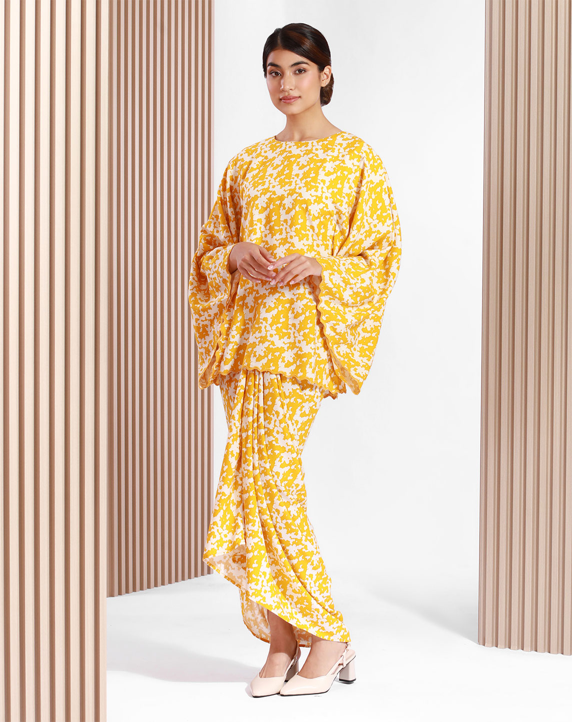 ANORA BAJU KURUNG IN MUSTARD